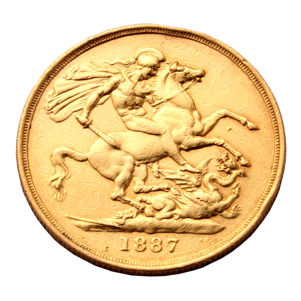 Fine 1887 Sovereign